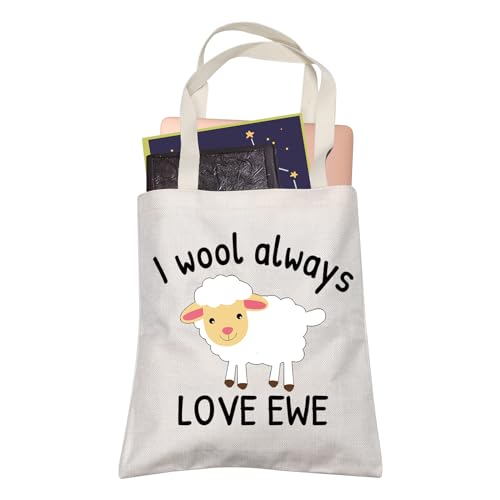 Sac fourre-tout humour mouton, une idée cadeau originale pour passionnés d'élevage