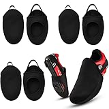 SATINIOR 6 Pieces Cycling Shoes Covers MTB Road Bike Shoes Covers Waterproof Overshoes Protectors...