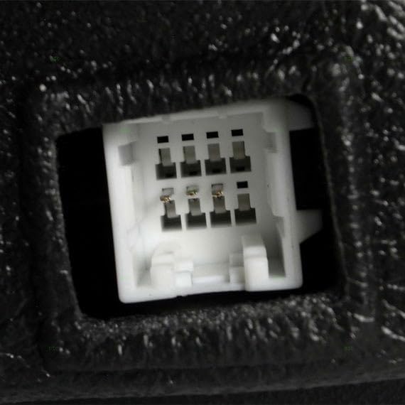 Replacement Driver Power Side View Mirror Textured Black Compatible with 2006-2010 Charger 4806157AD