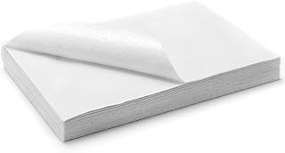 20 pcs Soft Felt Sheets,Felt Fabric Sheets for Crafts,Self-Adhesive Felt Sheets.7"x11"(18 * 28.5cm/White),Thicker Than 1mm Nonwoven,Patchwork Sewing DIY Craft,Craft Felt Sheets.