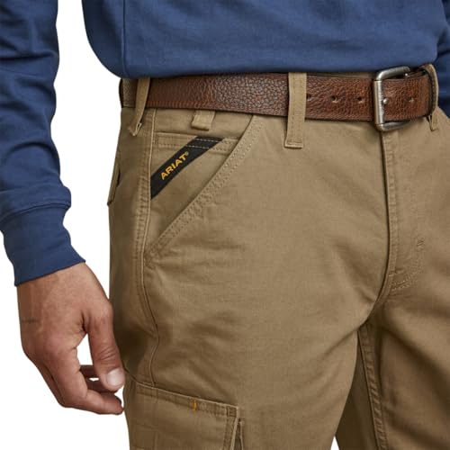 Image of Ariat Men's Rebar M4 Relaxed Made Tough Cargo Straight Pant