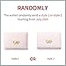 RNIEGA Small Wallets Girls Cute Coquette Bow Wallet Women Aesthetic Credit Card Holder with ID Window, Pink