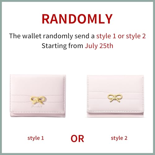 Small Wallets Cute Coquette Bow Wallet ID Credit Card Holder for Women Girls2