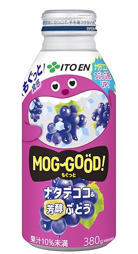 85.7/本 50%4110 伊藤園 もぐっと ナタデココ＆芳醇ぶどう 380g×24本 ボトル缶 【Amazon･アマゾン】で 食品・飲料 など 他商品も掲載の場合あり