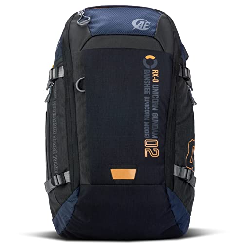Sac à dos homme RX-0 Unicorn Gundam 02 Banshee bleu grand format