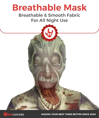 Disfraz completo Zombie para niños talla Medium miniatura 4