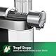 Philips Saftpresse – 200W, 1L, NutriU-Rezepte-App, große Einfüllöffnung, Quick Clean (HR1949/20)