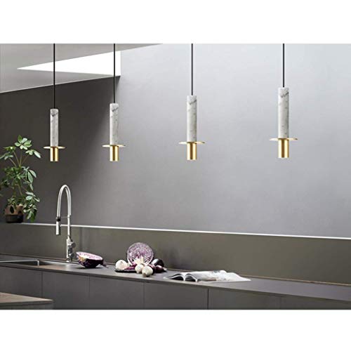 Candelabros de lujo de mármol con una sola cabeza para iluminación interior 6