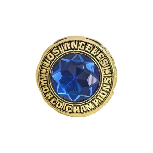 CLASSIC SERIES 1963 DodgerYes Championship Ring Multifaceted Crystal # Rarity Luxury Commemorative Sports Fan Detail Gift - Glory Collect Various Festivals Occasions with Sandalwood Box