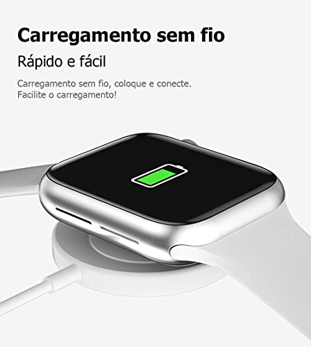 Relógio SmartWatch IWO I8pro 44mm Série6 Anuncio Oficial (Preto) iwo Original
