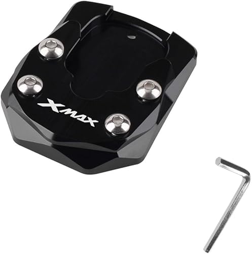 Miniatura 7 de Motorcycle Side Stand pad Motorcycle Accessories Kickstand Side Stand Extension Enlarger Pad Side Bracket for Y&AMAHA Xmax X-MAX 125 250 300 400