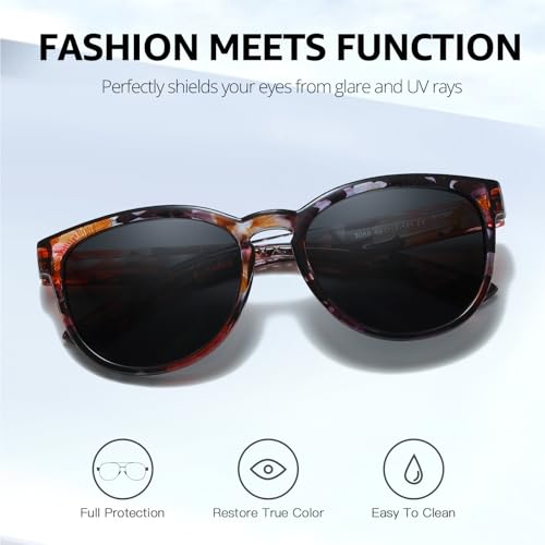 Image of Myiaur SunGlasses for Driving - Al-Mg Frame Night Driving Glasses for Men, Polarized Yellow Lenses