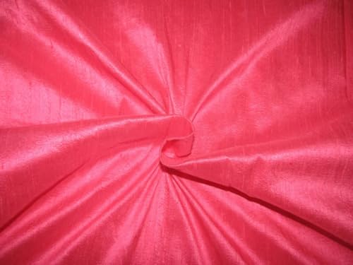 Tissu Dupion 100% pure soie rose de 111,8 cm pour coudre vos robes de cérémonie