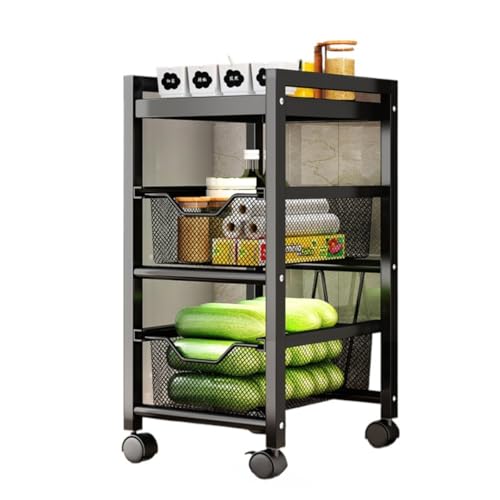 キッチン　棚　ワゴン　ラック Amazon.co.jp: fusehome キッチンワゴン キッチンラック 調味料