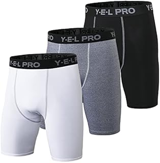 HUIOP 3 Pack Men Sports Underwear Breathable Boxer Briefs Men Shorts,men active shorts