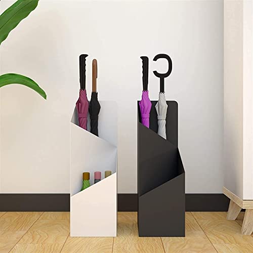 Porte-parapluies géométrique en métal noir de qualité supérieure - 5