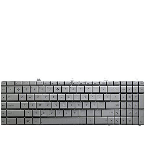 Clavier pour ASUS N55 couleur argent touches souples version US