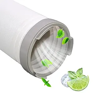 KesaPlan Portable Air Conditioner Exhaust Hose Coupler, 5.9 Inch Window Adapter A/C Unit Tube Connector Mobile Accessories Exhaust Pipe, Used to Connect The Back End of A/C Exhaust Port (Round)