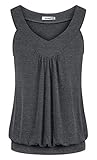 Sixother Boutique Clothing for Women, Asymmetrical Split V Neck Ruched Stylish and Chic Petites Pullover Shirt Long Sleeve Basic Indian Summer Tunic Top Baggy Comfortable Yoga Workout Racerback
