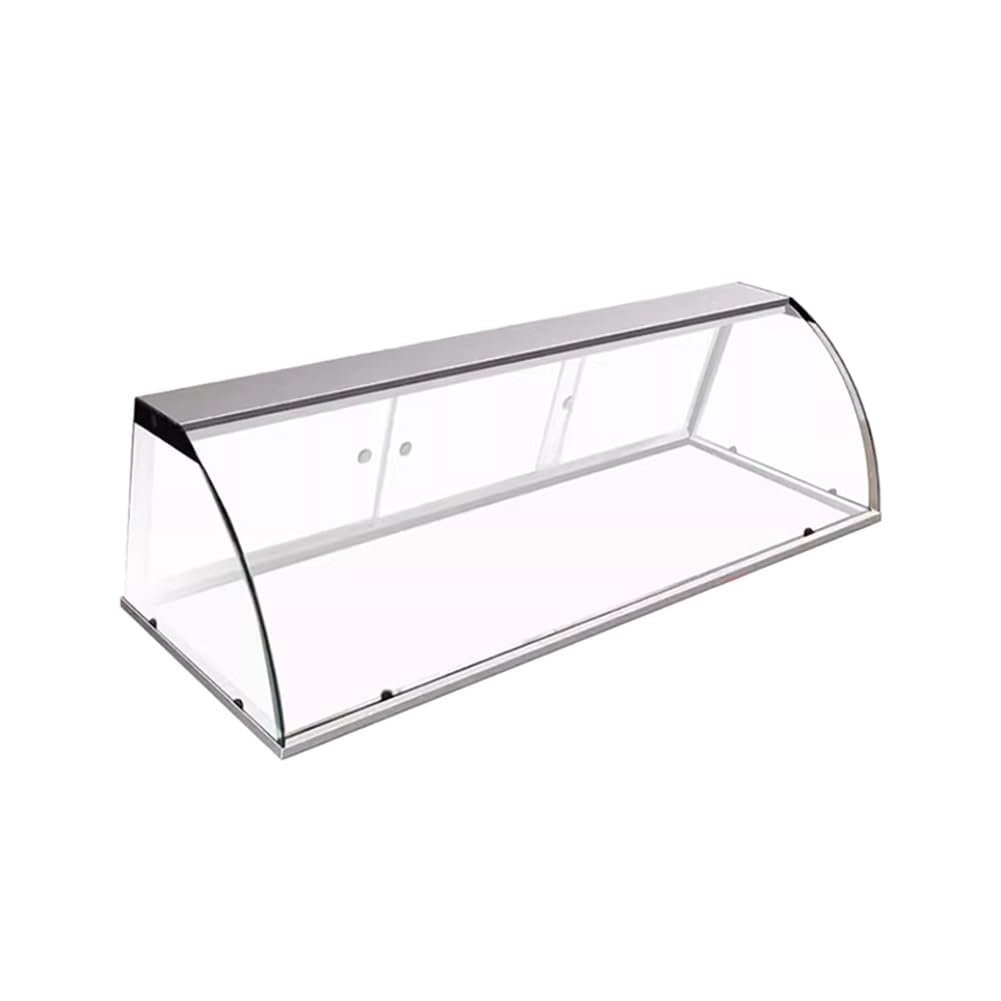 Gewerbliche Thekenvitrine Für Speisen, Gebäckvitrine, Glas-Thekenvitrine Für Bäckereien Für Buffetrestaurants, Einfach Zu Montieren(81x53x50cm)