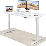 Desktronic Höhenverstellbarer Schreibtisch (160x80 cm) - Sitz- & Stehpult mit...