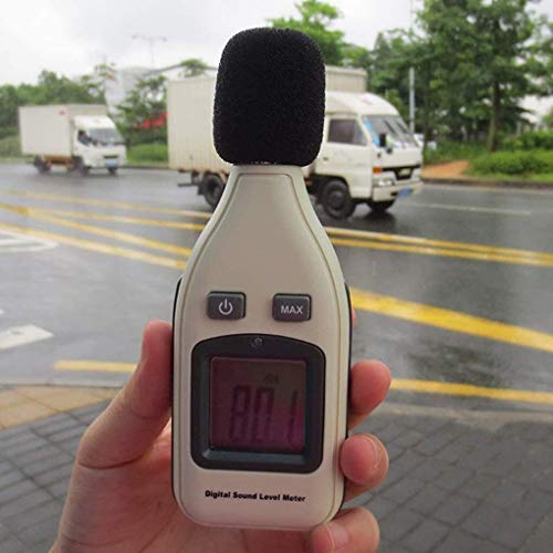 Decibel meter logger numerique RJJ avec microphone haute precision