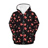 Taille : S (7-8 ans), M (10-12 ans), L (14-16 ans), XL (18-20 ans). Convient pour les garçons et les filles, les adolescents et les jeunes adultes ; un sweat à capuche entièrement zippé avec une fermeture éclair centrale sur le devant et des poches kangourou sur le devant. Les poignets sont équipés de bandes élastiques intégrées.