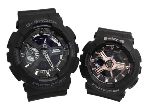 [JVI]CASIO yAEHb` G-SHOCK GVbN BABY-G xr[G NI[c yAP[X 2{Zbg AifW GA-110-1BJF BA-110XRG-1AJF rv[Ki]
