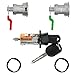 For Ford Ranger 2001-2011, Explorer Sport Trac 2001-2005, Explorer 2 Door Sport 2001-2003, Mazda B Series 2001-06 Ignition Switch Lock Cylinder & Two Door Lock Cylinder Set W/2 PATS Keys LC6177 DL5886