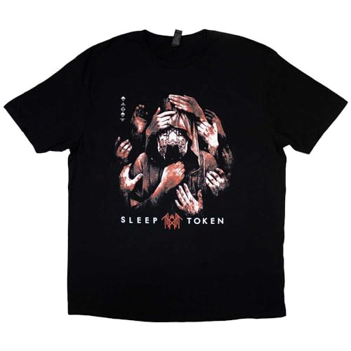 Sleep Token Grabbing Hands T Shirt Size XL
