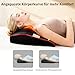 Sinbide Massagegerät Nacken- und Rückenmassagegerät mit Wärme - 3D Shiatsu-Kopfmassager mit Kneading für Schultern, Nacken, Lenden, Beine - Tragbarer Massagekissen Geschenke für Mama Papa Frauen