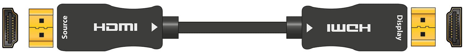 AV:LINK | Ultra High Speed 4K UHD Active Fibre Ottiche HDMI 2.0 60Hz | 50 metri