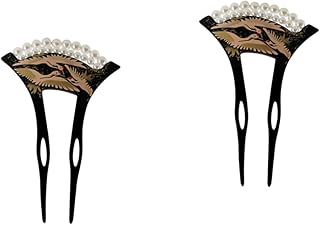FOMIYES 2pcs Girl Hair Clips Womens Hair Clips Vintage Hair for Headwear for Women Chignon Hair for Barrettes for Women Womens Barrettes for Hair Flower Hairpin Hair Claw Clips for Women