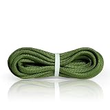 Ganzoo © Paracord 550 Seil Army Green 4mm Schnur Typ 3, Nylon & Polyester, ideal für Basteln von Hundeleine Halsband Armband/Camping Survival und Outdoor 30 Meter Allzweckseil 7 Innenstränge