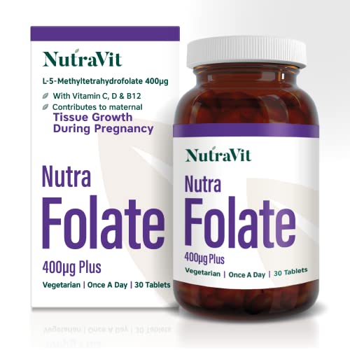 NUTRA FOLATE 400MCG PLUS 30's