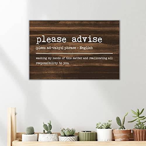 Panneau en bois brillant à message durable pour décoration murale