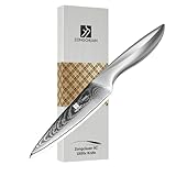 zongchuan 9C Damascus Steel Utility Knife,5 Inch...