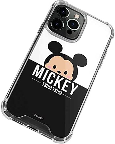 Skinit Clear Phone Case Compatible with iPhone 13 Pro - Officially Licensed Disney Tsum Tsum Mickey Mouse Design