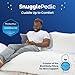 Snuggle-Pedic Original Ultra-Luxury Bamboo Shredded Memory Foam Combination Pillow - Best Breathable...