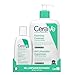 CeraVe Gel Limpiador Espumoso, 473 ml + 88 ml, Para Piel Normal a Grasa, Elimina el Exceso de Grasa y Suciedad, Enriquecido Con Ceramidas, Niacinamida y Ácido Hialurónico, Apto para Rostro y Cuerpo.
