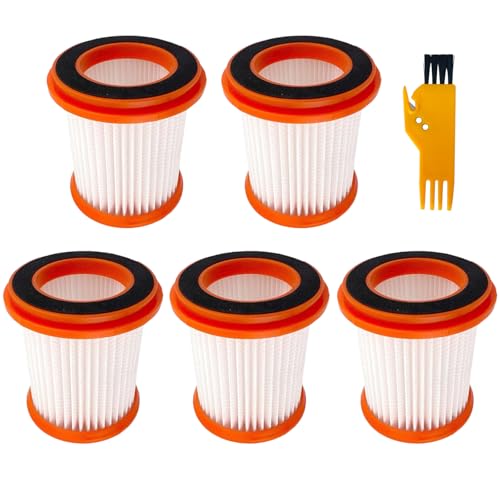HEPA Filters for Voweek VW-VC08?for Moosoo XL618 Pro Vacuum Cleaner, 5 Pack Replacement Filter