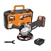 WORX WX807, Akku-Winkelschleifer 20V, inkl. Akku & Ladegerät, PowerShare