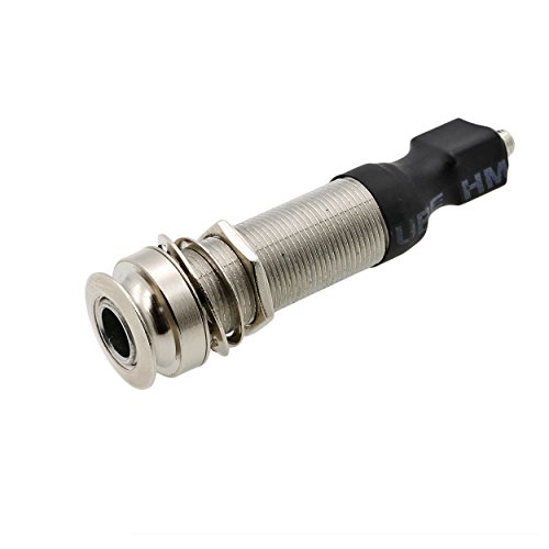 Ascendas 6.35Mm Endpin Output Jack With Passive Piezo Cable Under-Saddle Pickup Stick (For Folk Guitar) #TOP4