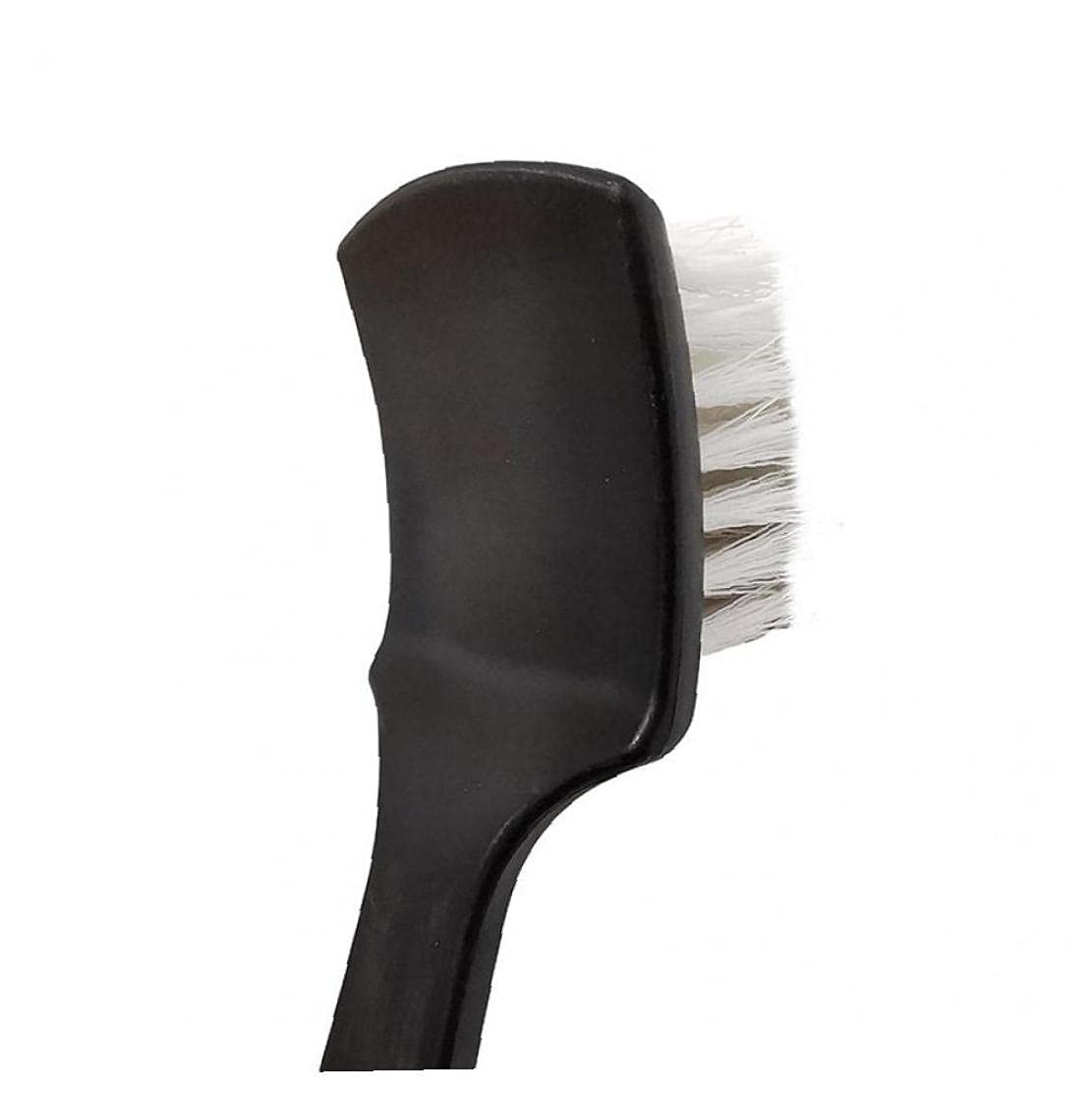 X AUTOHAUX Spazzola Per Pneumatici Con Manico – Set Da 2, Morbida Per Cerchi, 21 Cm, Colore Nero - 2