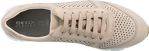 Geox Women's D Sukie B Sneaker, Lt Taupe, 9.5 | Image 4