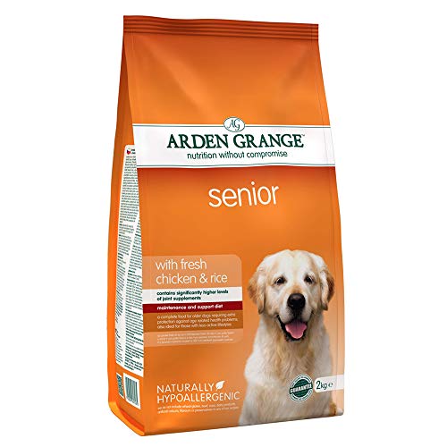 Arden Grange Adult Senior Dry Dog Food, Chicken, 2 Kg