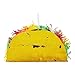 BLUE PANDA 3 Pack Mini Taco Pinatas - 6.25 x 2 x 3.6 in - Taco Decorations & Mini Pinata Favor