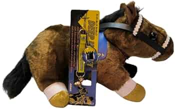 ディープインパクトのぬいぐるみ Amazon.co.jp: サラブレッド コレクション BIG ぬいぐるみ H35×W45