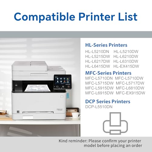 Image of TN920XL TN920 High Yield Toner Cartridge HL-L6210DW Compatible for TN920 TN-920XL 920XL with HL-L6210DW HL-L5210DW MFC-L5915DW HL-L6310DW HL-L6210DWT HL-L5210DWT Printers 2 Pack