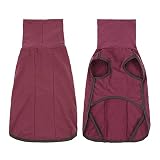 Heywean Dog Sweatshirt Stretch Fleece Weste Warmer Hundepullover Pullover für kleine und mittlere Hunde Haustier Winterkleidung für den Innen- und Außenbereich